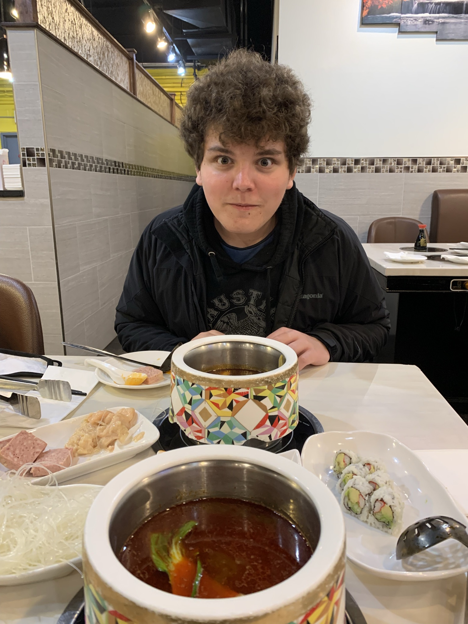 Our first trip to hot pot!