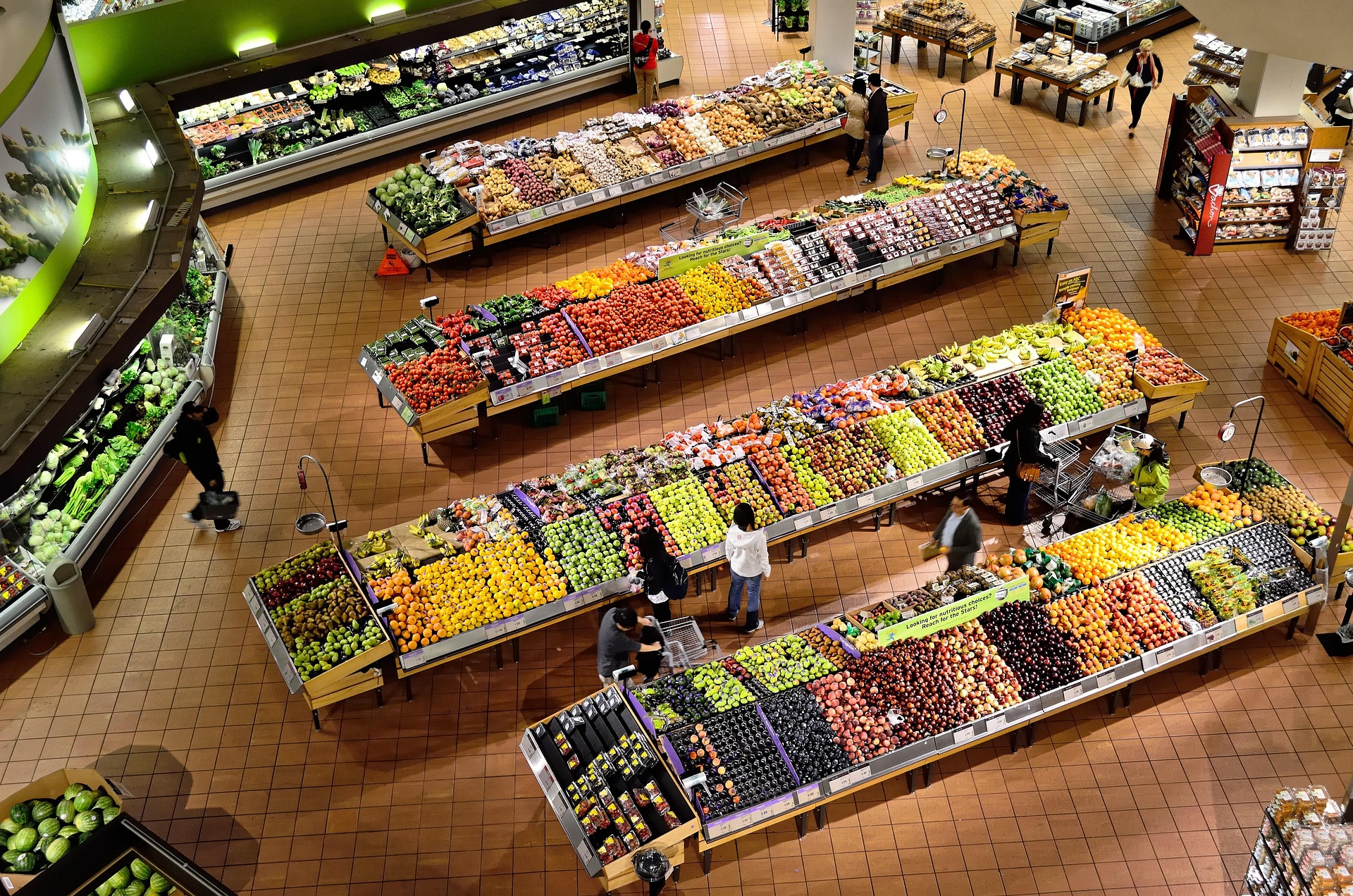 With so many grocery stores, traveling to several different stores to pick up specialty items is a weekly theme. One store has great produce, another carries name brands at great prices.